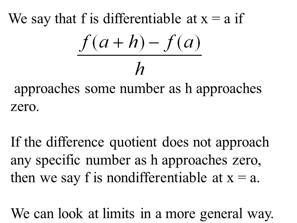 how to write a difference quotient and derivative